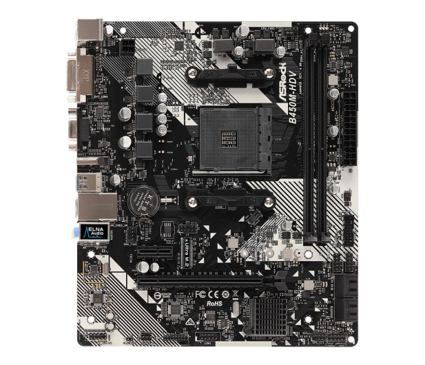 ASRock Outlet B450M-HDV R4.0 - 1562429 - zdjęcie 3